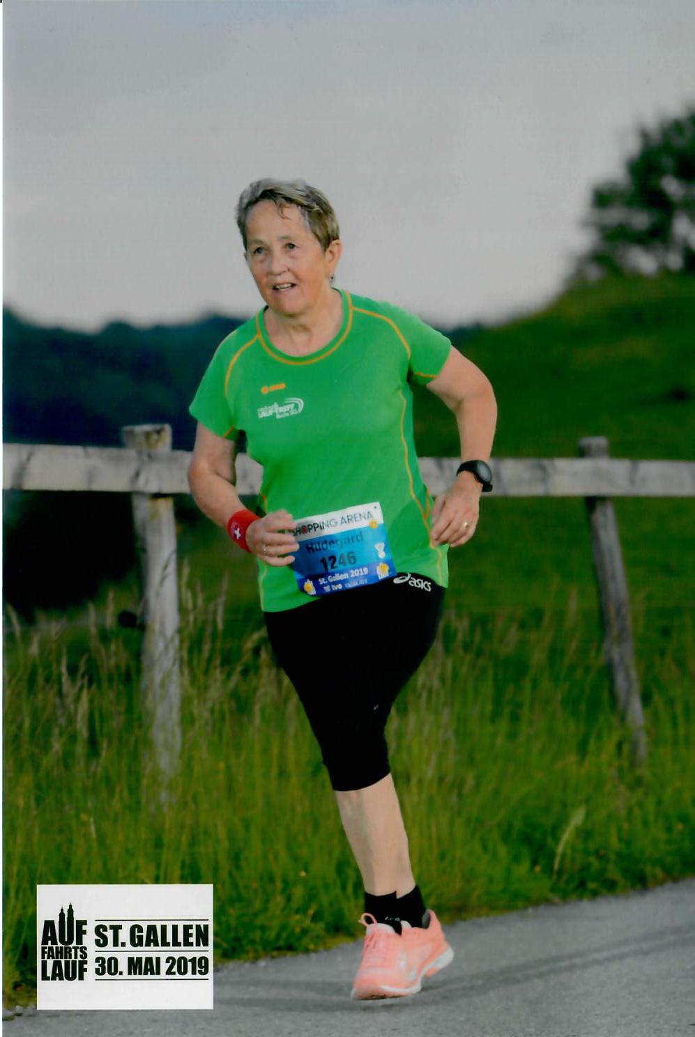 Hilde unterwegs Richtung Gübsensee